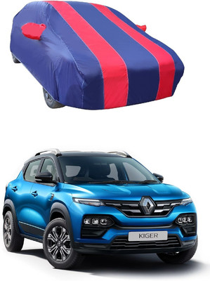 Euro Care Car Cover For Renault Kiger (With Mirror Pockets)(Red)