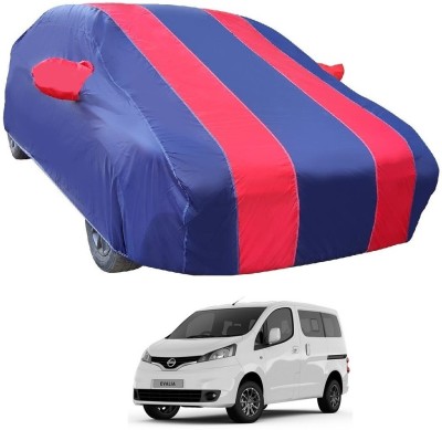 Euro Care Car Cover For Nissan Evalia (With Mirror Pockets)(Red)