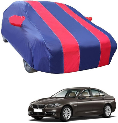 Euro Care Car Cover For BMW 5 Series (With Mirror Pockets)(Red)