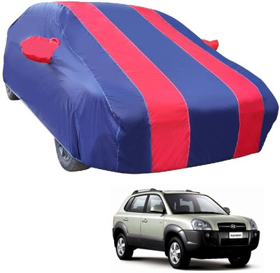 MOCKHE Car Cover For Hyundai Tucson (With Mirror Pockets)(Red)
