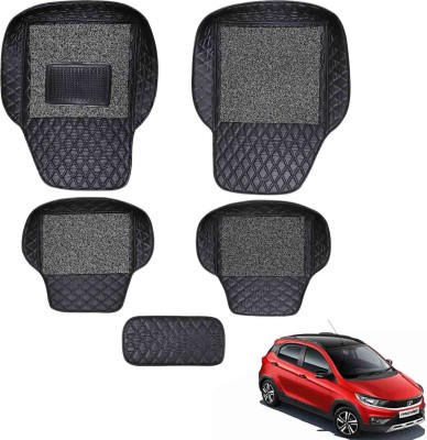 Footsace EVA, PVC, Sponge, Silicone 7D Mat For  Tata Tiago(Black)