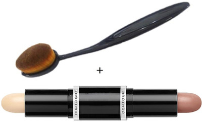 tanvi27 BEST CONTOUR STICK WITH FOUNDATION BRUSH(2 Items in the set)