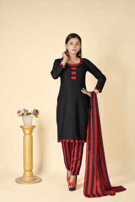 ANAND Crepe Printed Salwar Suit Material