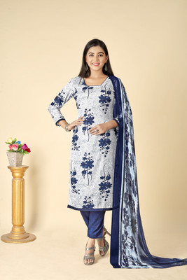 ANAND Crepe Printed Salwar Suit Material
