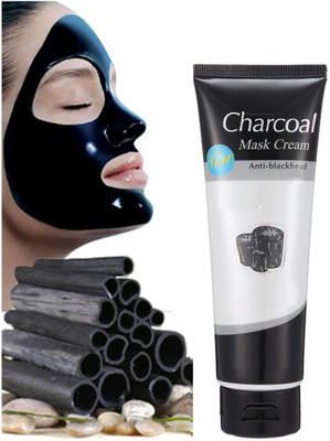 YAWI Charcoal Peel Off Mask Enriched with Vitamin-E(130 ml)