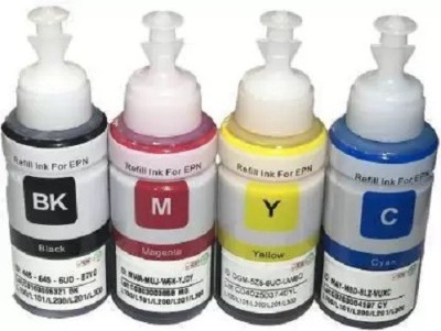 Star Print Technology spt 4 Black + Tri Color Combo Pack Ink Bottle (Pack of 4) Black + Tri Color Combo Pack Ink Bottle