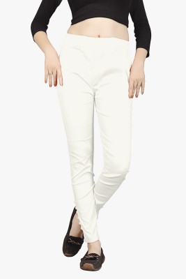 AARLIZAH White Jegging(Solid)