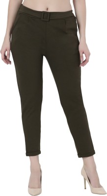 Crazeis Dark Green Jegging(Solid)