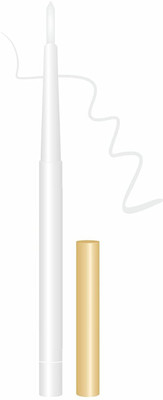 YAWI PROFESSIONAL EYE MAKE UP LOOK SMUDGE PROOF WHITE KAJAL(WHITE, 0.3 g)