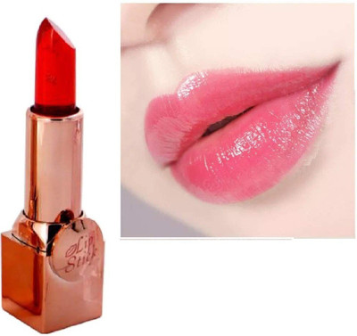 YAWI GLOSSY FINISH WATER PROF & LONG LASTING COLOR CHANGING LIPSTICK(red, 3.6 g)