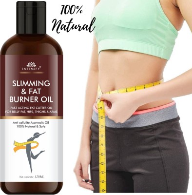 INTIMIFY Slimming Fat Burner Oil for Fat Loss Fat Burner Weight Loss Slimming Massage Oil(120 ml)