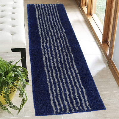Geeta Enterprise Polyester Door Mat(Blue, Extra Large)
