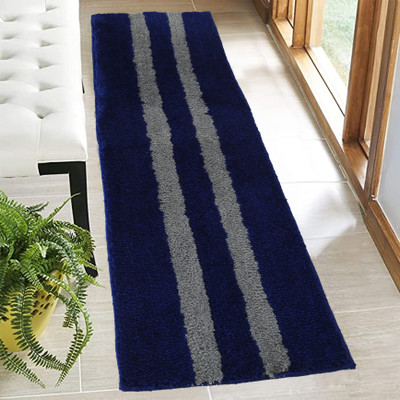 Geeta Enterprise Polyester Door Mat(Blue, Extra Large)