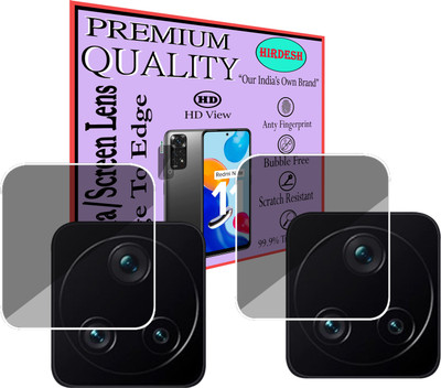 HIRDESH Back Camera Lens Glass Protector for POCO F4 5G(Pack of: 2)