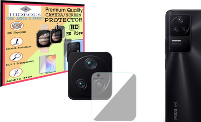 HIDEOUS Back Camera Lens Glass Protector for POCO F4 5G(Pack of: 1)