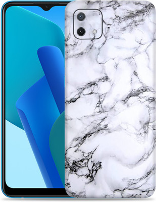 OggyBaba Oppo A16E, Marble White Mobile Skin(Multicolor)