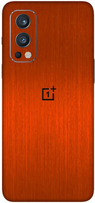 Vcare GadGets OnePlus Nord 2 5G Mobile Skin(Orange)