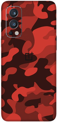 Vcare GadGets OnePlus Nord 2 5G Mobile Skin(Red, Maroon)