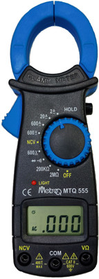 SIGMA Metro - Q AC Mini Clamp Meter MTQ 555, Current Upto 600 A AC Digital Multimeter(2000 Counts)