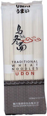 UMAI UDON WHEAT NOODLES PACK OF 2 Instant Noodles Vegetarian(2 x 300 g)
