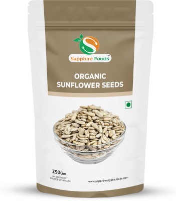 Sapphire Foods Organic Sunflower Seeds Sunflower Seeds(250 g)