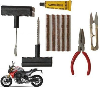 SRPHERE Tire Puncture Repair Tool Ket For Universal Bikes Tubeless Tyre Puncture Repair Kit