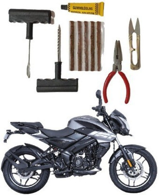 AutoGnix Tire Puncture Repair Tool Ket For Bajaj Pulsar 160NS Tubeless Tyre Puncture Repair Kit