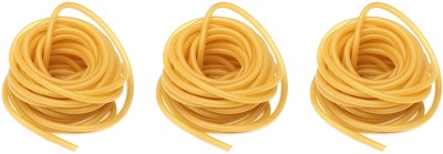 A2S2 Latex Rubber Tube Elastic Latex Fitness Tube Or Slingshot Rubber Tubing Resistance TubeYellow Amber Natural