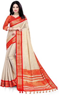 jayant creation Paisley Daily Wear Cotton Silk Saree(Grey)