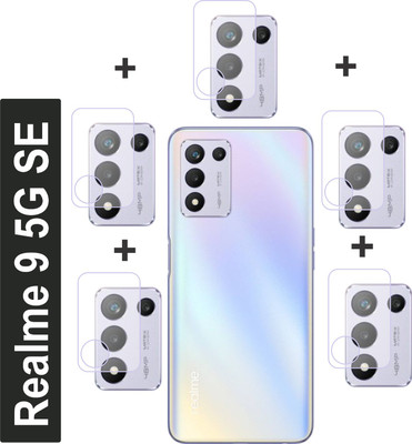raxxy Camera Lens Protector for Realme 9 5G SE(Pack of 5)