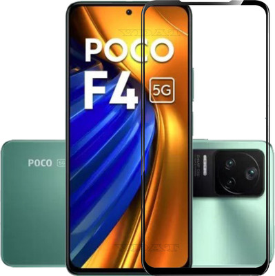VDAT Edge To Edge Tempered Glass for POCO F4 5G, poco f4 5g, POCO F4 5G, poco f4 5g(Pack of 1)