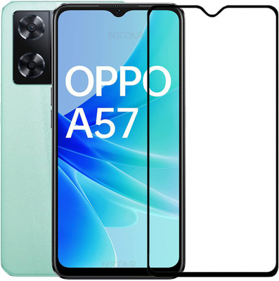 R-TECH Edge To Edge Tempered Glass for Oppo A57(Pack of 1)