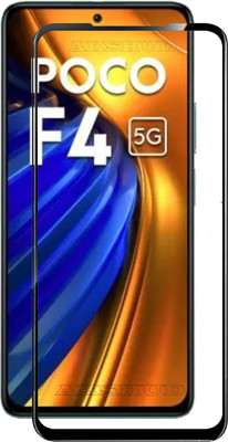 AKSHUD Edge To Edge Tempered Glass for POCO F4 5G, poco f4 5g, POCO F4, poco f4(Pack of 1)
