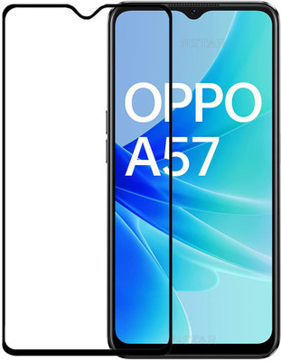 NSTAR Edge To Edge Tempered Glass for Oppo A57(Pack of 1)