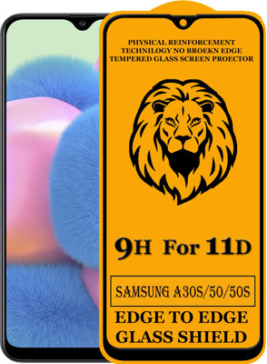 SUNSHINE Edge To Edge Tempered Glass for Samsung Galaxy A30s(Pack of 1)