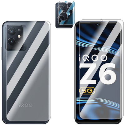 FCS Front and Back Screen Guard for Vivo iQOO Z6(Pack of 1)