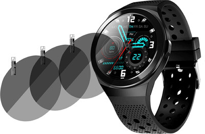 TXGO Screen Guard for Gizmore Gizfit 910 Smartwatch(Pack of 3)