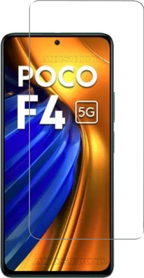 AKSHUD Tempered Glass Guard for POCO F4 5G, poco f4 5g, POCO F4, poco f4(Pack of 1)
