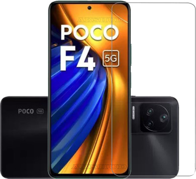 AKSHUD Tempered Glass Guard for POCO F4 5G, poco f4 5g, POCO F4, poco f4(Pack of 1)