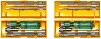 TAPARIA 840 SCREW DRIVER SET (PACK OF 2) Combination Screwdriver Set(Pack of 2)