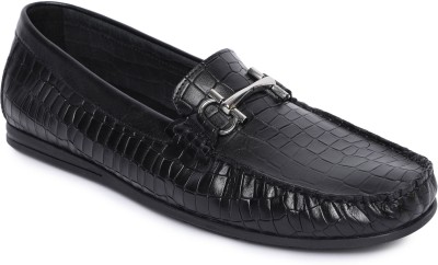 GABICCI Avanzo-Black Loafers For Men(Black)