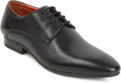 GABICCI Debonair Black Formal Shoes Leather Lace Up For Men(Black)