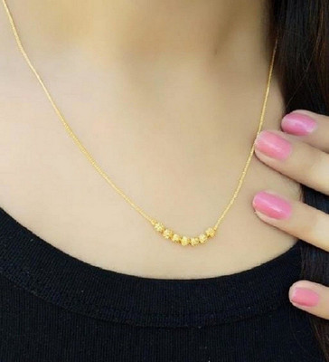 Gold-plated Plated Alloy Chain