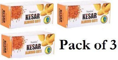 Nandini ALMOND KESAR GOTI 25 GRM (PACK OF 3)(3 x 25 g)