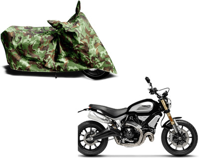 Automotive Circle Waterproof Two Wheeler Cover for Ducati(Max 4R, Blue, Multicolor)