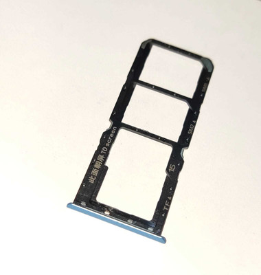 treytek Sim Card Tray(Compatible With realme narzo 50A blue)