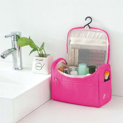 NIRVA Hanging Travel Toiletry Kit & Bathroom Hygiene Dopp Kit Travel Toiletry Kit(Multicolor)