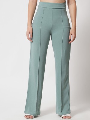 KOTTY Regular Fit Women Green Trousers