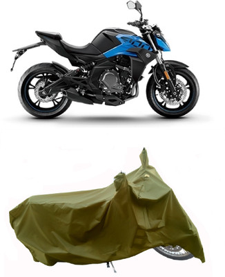 Wegather Two Wheeler Cover for CFMoto(400NK, Green)