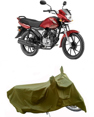 Wegather Two Wheeler Cover for Yamaha(Saluto RX BS6, Green)